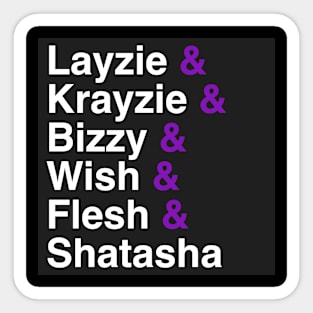 Bone Thugs & Shatasha Sticker